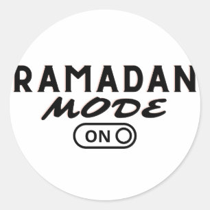 Sticker Rond Mode Ramadan ON -2023-