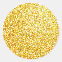 Modèle classique vierge paillettes or glamour