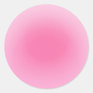 Sticker Rond Modèle tendance vierge personnalisé rose rose