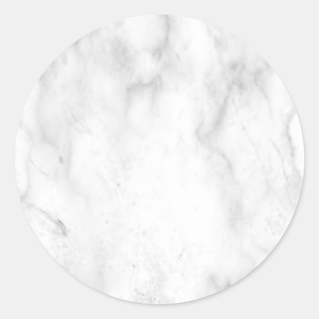 Sticker Rond Modèle vierge Marbre Blanc Élégant Tendance Person (Devant)