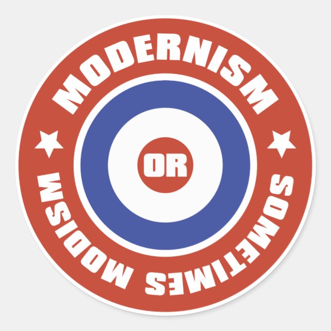 Sticker Rond Modes (Devant)