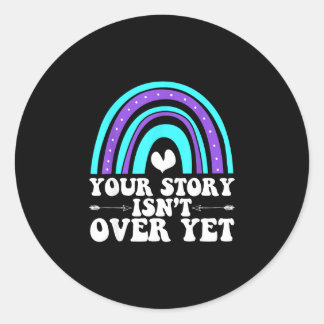 Sticker Rond mois de la sensibilisation à la prévention guerrie