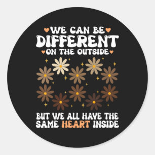 Sticker Rond Mois de l'histoire florale des Noirs