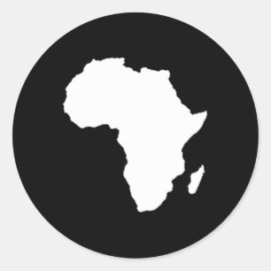Sticker Rond Mois de l'Histoire Noire Junetten Afrique subtile