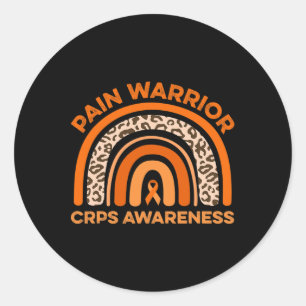 Sticker Rond Mois de sensibilisation à la douleur chronique des