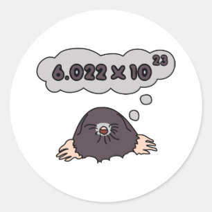 Sticker Rond Mole