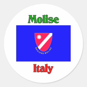 Sticker Rond Molise Italie