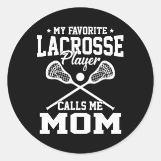 Sticker Rond Mon Lecteur De Crosse Préféré M'Appelle Maman Vint