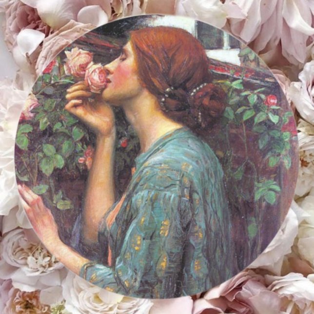 Sticker Rond Mon_Rose_sucré (Créateur téléchargé)