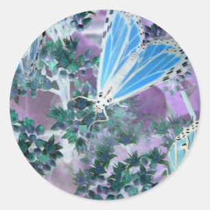 Sticker Rond Monarque Butterflies