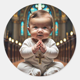 Sticker Rond monde heureux