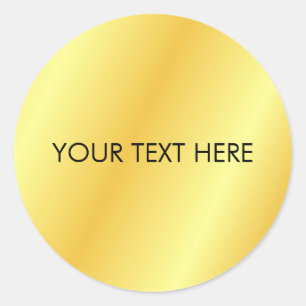 Sticker Rond Monogram Initial Modèle Ajouter Votre Nom De Texte