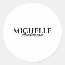 Monogramme moderne simple