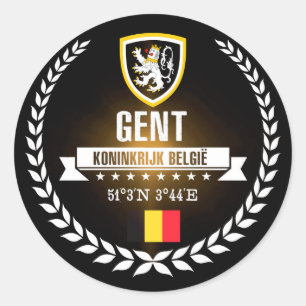 Sticker Rond Monsieur