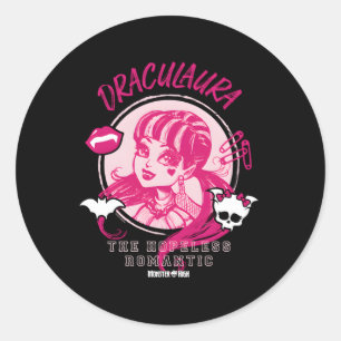 Sticker Rond Monster High Draculaura