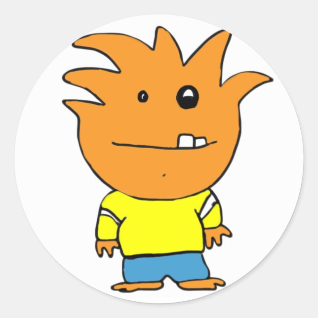 Sticker Rond MonsterBall (Devant)