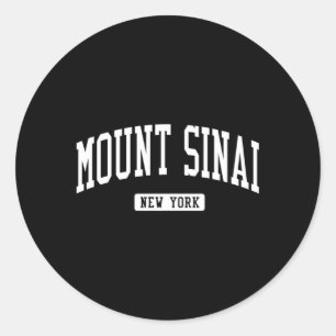 Sticker Rond Mont Sinai New York Ny Sports sportifs