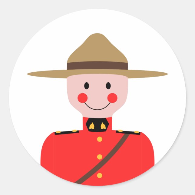 Sticker Rond Montagne (Devant)
