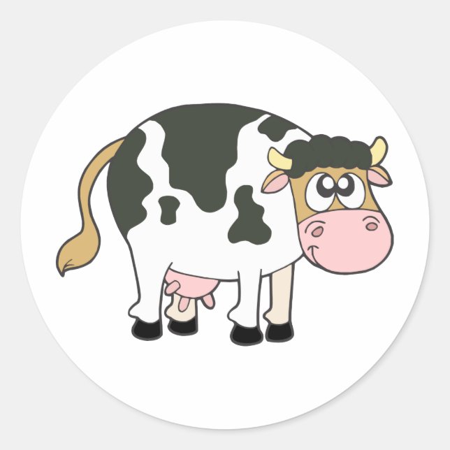 Sticker Rond Moo (Devant)