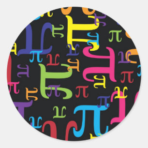 Sticker Rond Morceau de pi