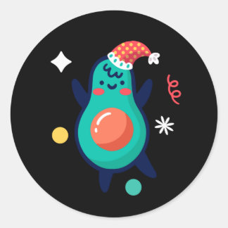 Sticker Rond Moriah Elizabeth le dinosaure