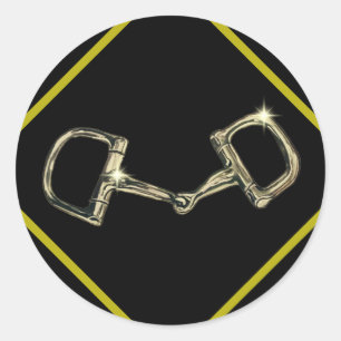 Sticker Rond morsure en diamant