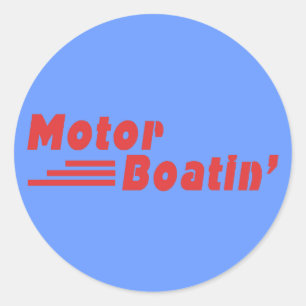 Sticker Rond Moteur Boatin