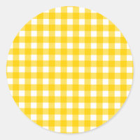 Motif En vichy jaune