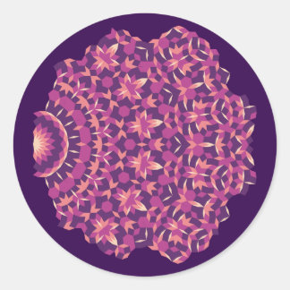 Sticker Rond Motif qui disparaît