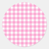 Motif rose En vichy