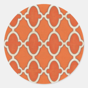 Sticker Rond Motifs de marché III