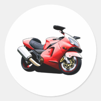 Sticker Rond Moto Koolart