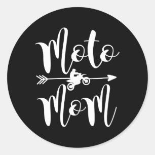Sticker Rond Moto Motocross Dirtbike