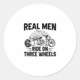 Sticker Rond Motocyclette Trike Trikes Triker Motorcycles Cad