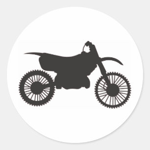 Sticker Rond Motorcycle