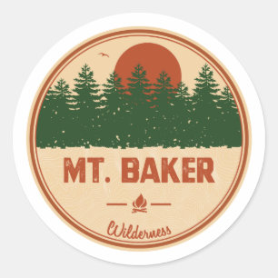Sticker Rond Mt. Baker Wilderness