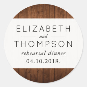 Sticker Rond Mur de grange, Planches en bois, Planes, Mariage r