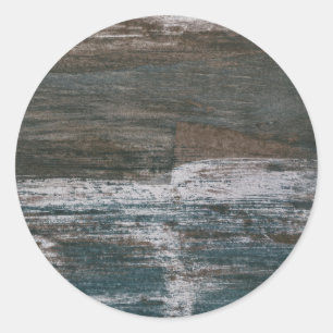 Sticker Rond Mur de mer II