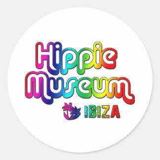Sticker Rond Musée Hippie Ibiza
