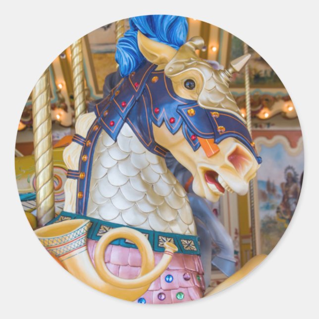 Sticker Rond Musée public de Grand Rapids (Devant)