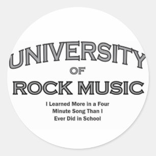 STICKER ROND MUSIQUE-ROCK