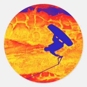 Sticker Rond Mystique Wakeboard