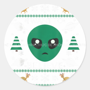 Sticker Rond Nana For Women Grand-mère Fête des Mères Noël Birt