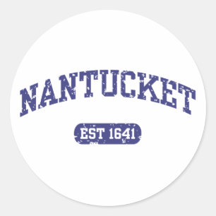 Sticker Rond Nantucket