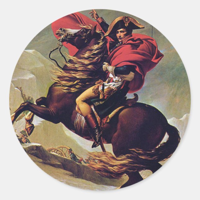 Sticker Rond Napoléon (Devant)