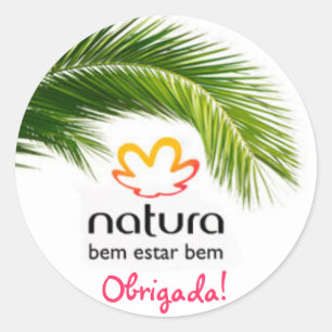 Sticker Rond natura-comesticos, Débitrice !