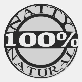 Sticker Rond Naturel