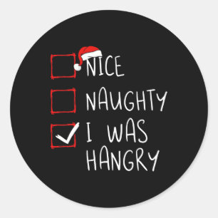 Sticker Rond Naughty I