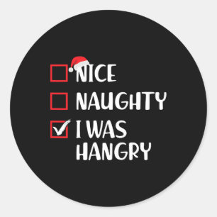 Sticker Rond Naughty I