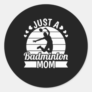 Sticker Rond Navette Team Player Court - Racquet Just A Dminton